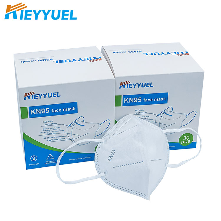 Kn95 gezichtsmasker met oorlus