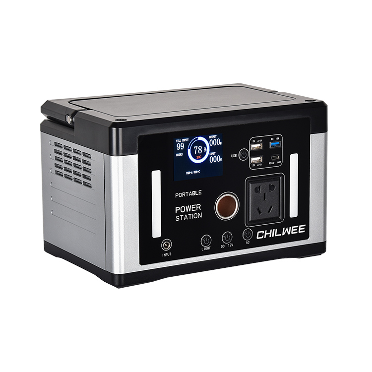 700W slimme zonnegenerator voor het opladen van noodverlichting